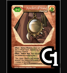 Amulet of Sand - Foil